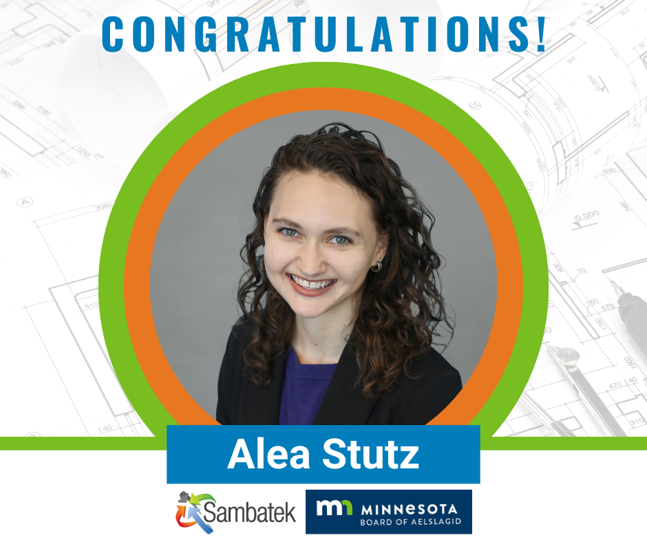 Celebrating Alea Stutz’s Achievement – A New Professional Engineer at Sambatek!