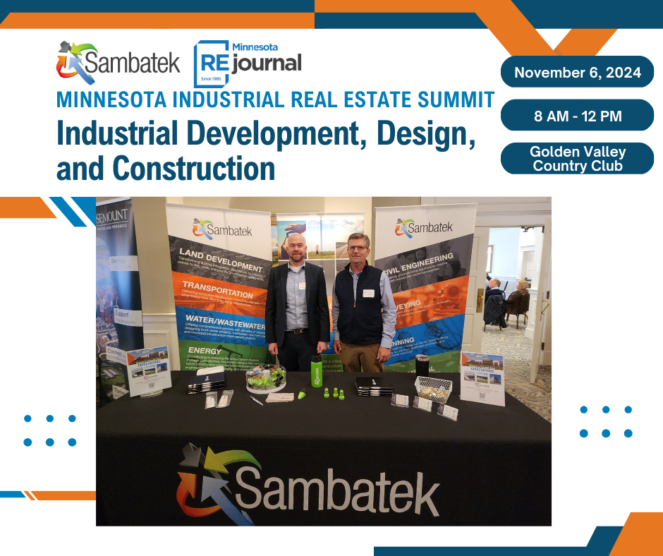 Minnesota Industrial Real Estate Summit Industrial Development, Design, and Construction
November 6, 2024, 8 AM - 12 PM Golden Valley Country Club
Mark Anderson and Brady Busselman
