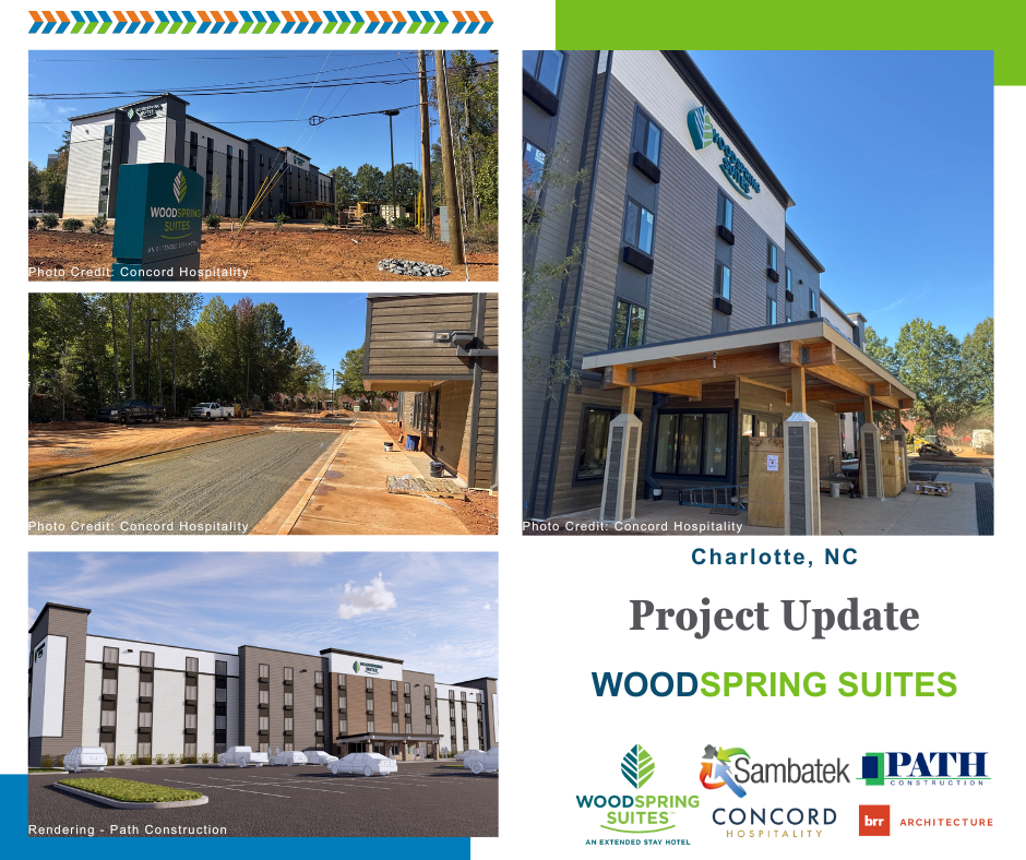 Project Update: WoodSpring Suites Hotel in Charlotte, NC – Opening January 2025