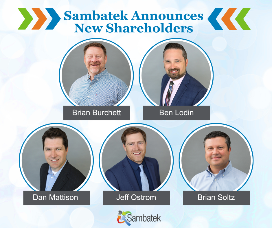 Sambatek Welcomes Five New Shareholders